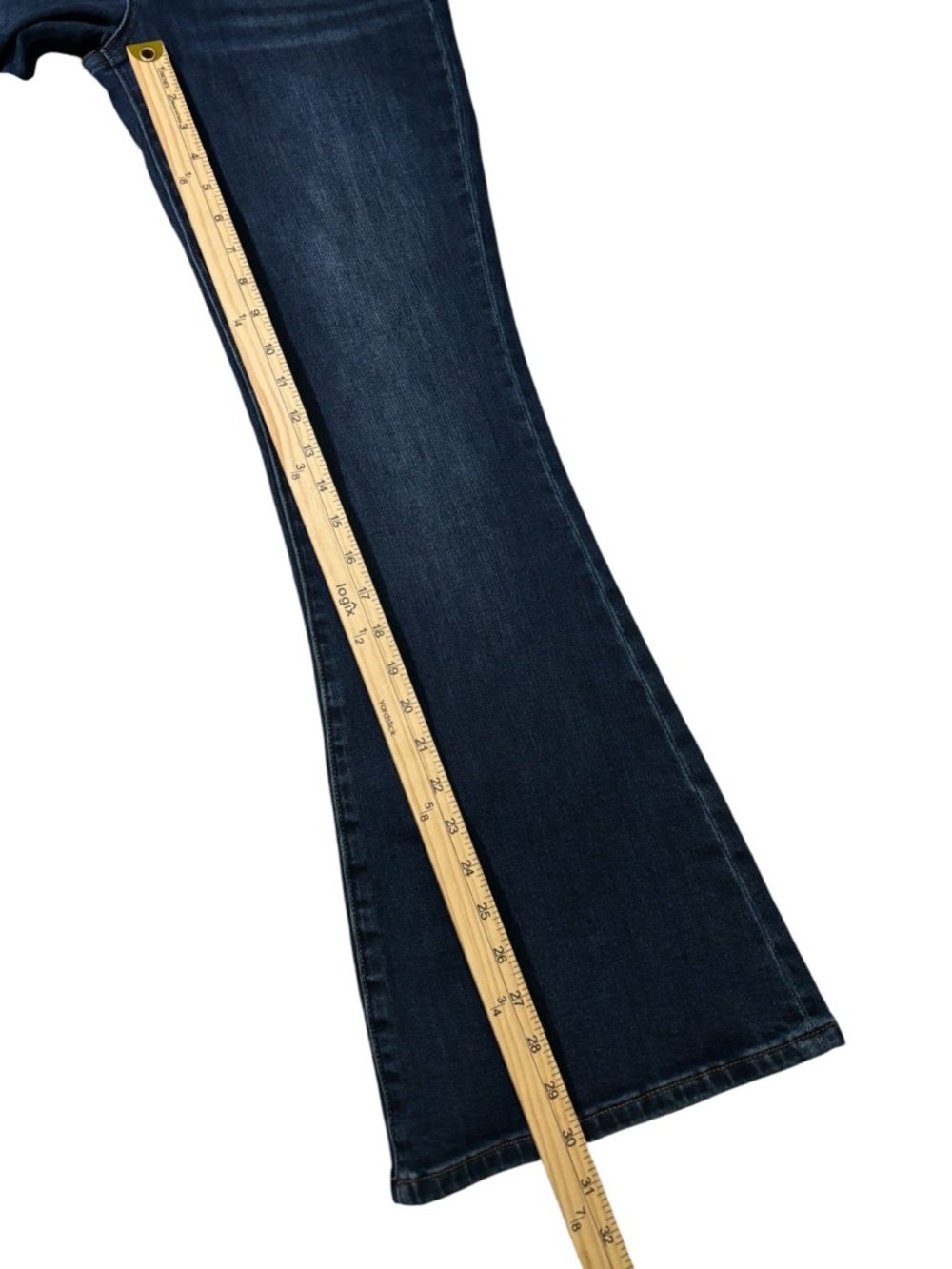 Kut From The Kloth Stella High Rise Fab Ab Flare Denim Jeans Size 6 - Picture 15 of 16